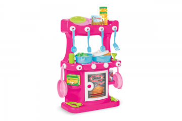 BD-03-335 HAMARAT MUTFAK SETİ AYAKLI (PEMBE)