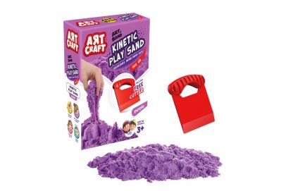 BD-03689 AKSESUARLI MOR KİNETİK OYUN KUMU 500 GR