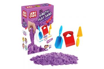 BD-03694 AKSESUARLI MOR KİNETİK OYUN KUMU 1000 G0R