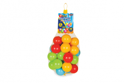 PLS 06-404 OYUN HAVUZ TOPLARI FİLEDE 6 CM 28'Lİ