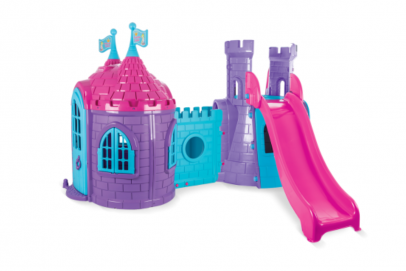 PLS 07-965 ŞATOLU KALE KAYDIRAK SETİ (EFLATUN)