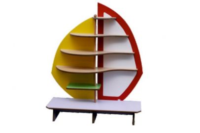 BD-14020 YELKENLİ KİTAPLIK