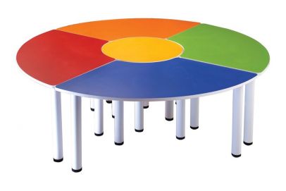 K-6010 BEŞ PARÇA DAİRE MASA (Ç:180)