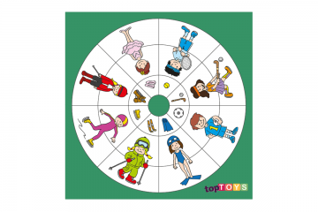 CS-7025 DA?RESEL TEMALAR SPOR 35X35 CM