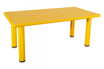 KT 1000 S  KRAL MASA PLASTİK AYAKLI- SARI