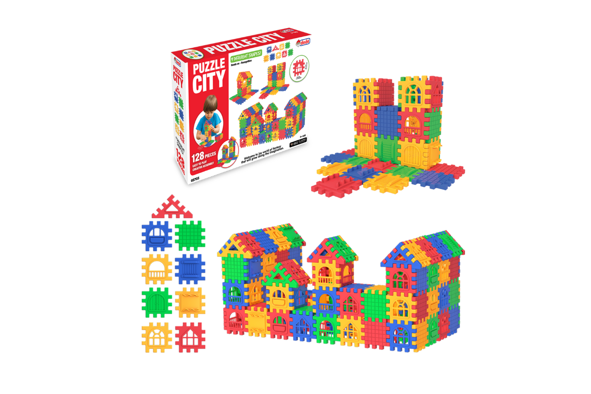 BD-03703 PUZZLE CITY 128 PARÇA