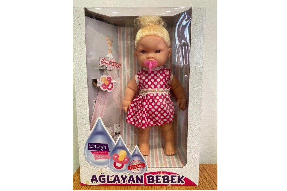 ÅžT 8549 ASTREA  AÄžLAYAN  BEBEK 34  CM KIZ  KUTUDA